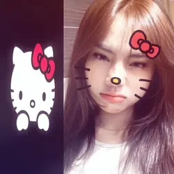 Hello kitty face