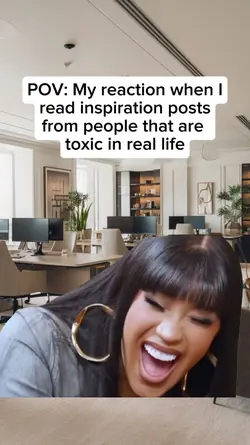 My reaction when I 