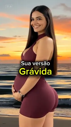 Sua versão Grávida