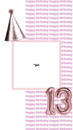13st birthday 