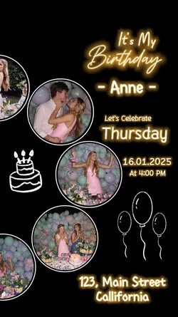 Birthday Invitation 