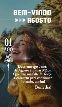 bem vindo agosto 