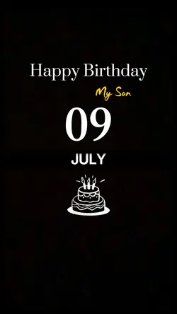 Hbd My Son