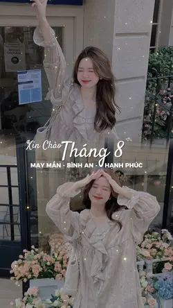 Xin chào tháng 8