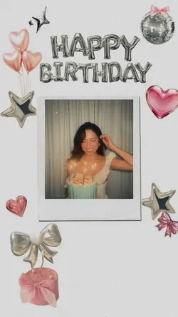 aesthetic birthday 