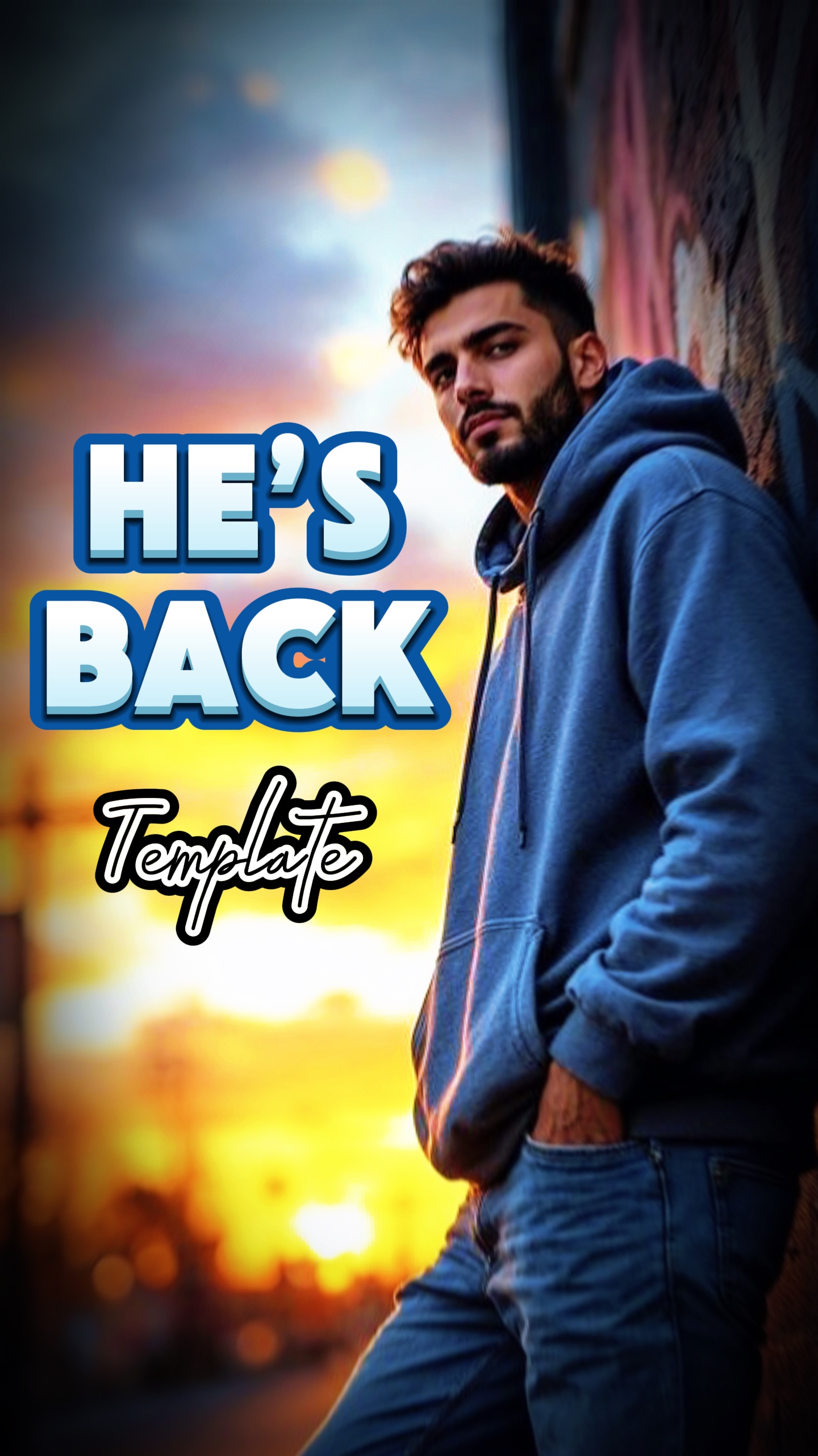 capcut template cover