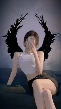 黑色翅膀特效