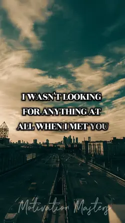 Wasn’t Looking