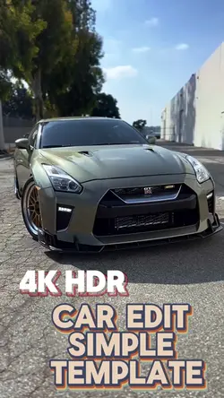 Clean 4K car edit ✍️ 
