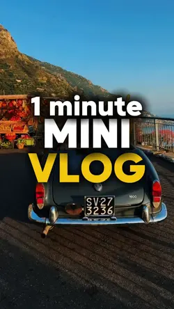 1 minute vlog.