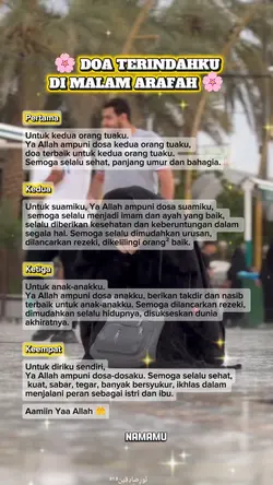 Doa Di Malam Arafah