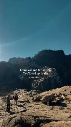 End up in mountain
