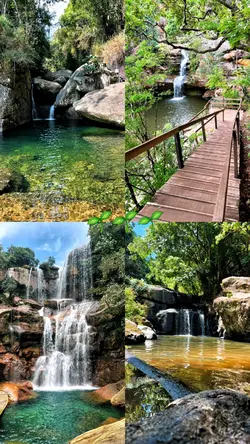 Colagem Cachoeira