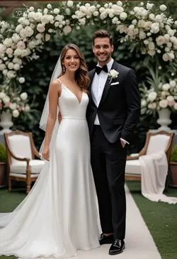 bride and groom 