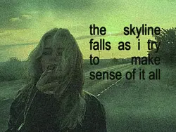 the skyline falls
