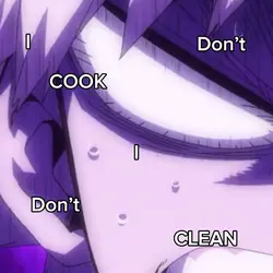 Cooking and cleaning