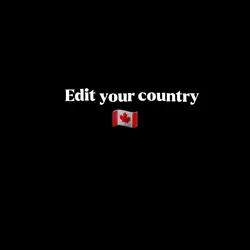 edit your country