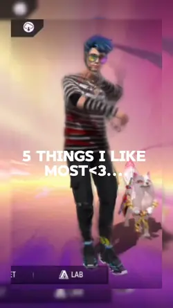 5 things I like 
