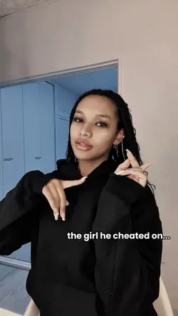 The girl he cheated