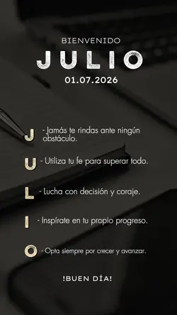 Bienvenido Julio