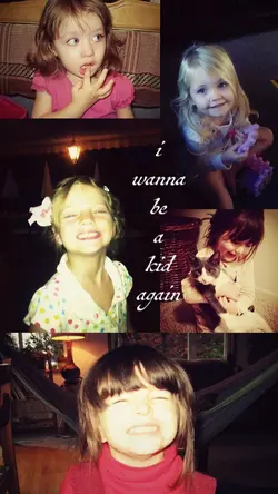 i wanna be a kid