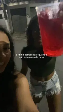 a “filha estressada”