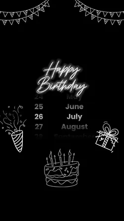 26 July 2025birthda