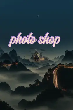 caption photo shop 