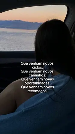 Que venham novos 