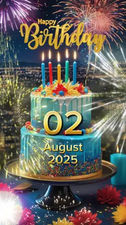 hbd 02 August 2025