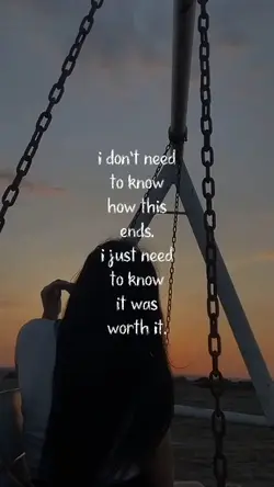 i don't need to know