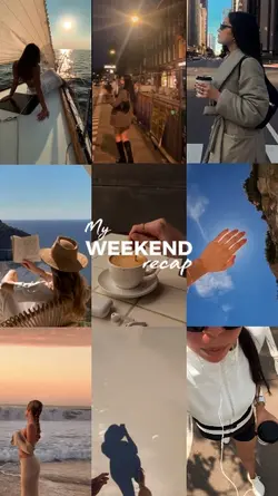 My weekend recap