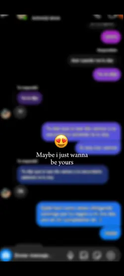 i wanna be yours