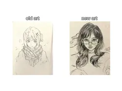 old art vs new art