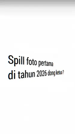 spill foto pertama
