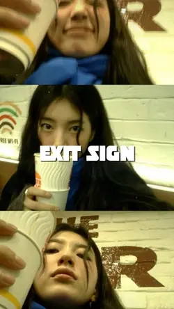 exit sign