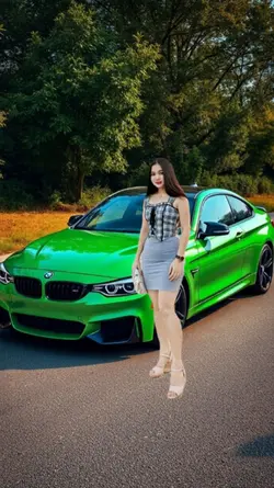 mobil hijau