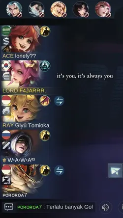 It's you