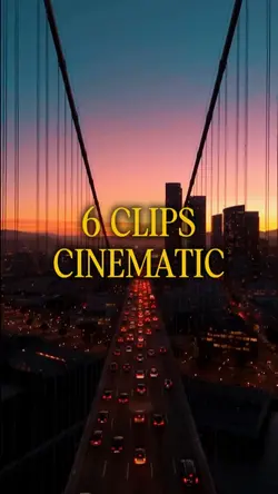 Cinematic 6 Clips
