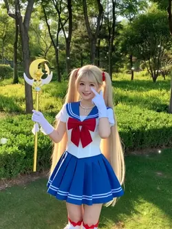 AIが美少女に変身する