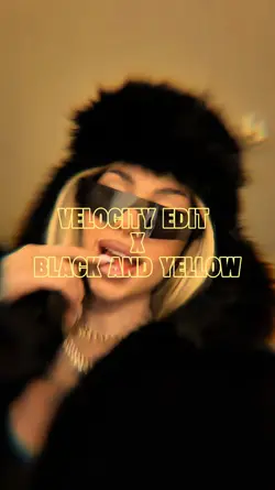 Black and yellow