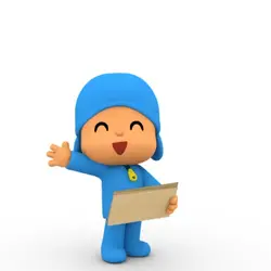 trend stiker pocoyo