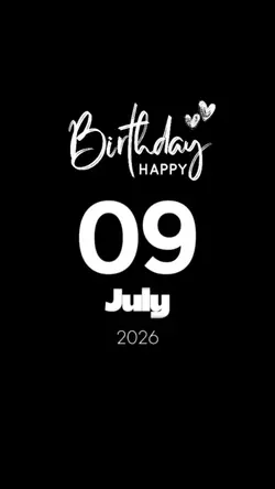 birthday 09 july