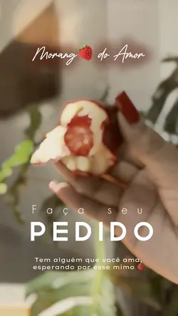 Morango do amor 🍓❤️
