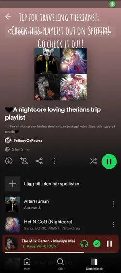 Spotify traveling