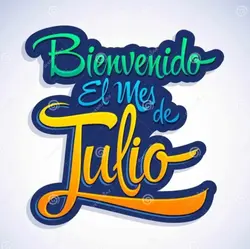 Bienvenido  julio!