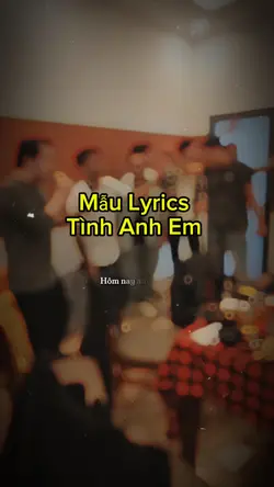 Tình anh em tốt...