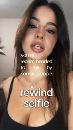 rewind selfie