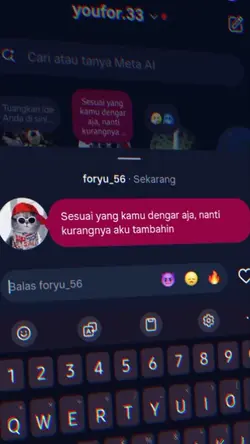 sesuai yg kmu dengar