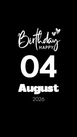 birthday 04 august